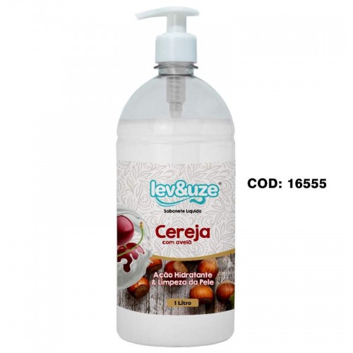 SABONETE LIQUIDO LEV&UZE CEREJA/AVELA 1L
