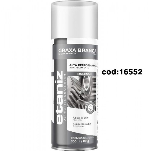 GRAXA BR LITIO SPRAY 300ML ETANIZ 43005