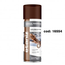 16554 - GRAXA MARROM LITIO SPRAY 300ML ETANIZ 48103