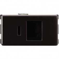 16698 - MODULO LIZ P/TOMADA TELEFONE BLACK GRAFITE RJ11-57215051 TRAMONTIN