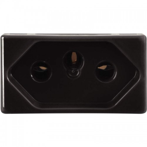 MODULO LIZ TOMADA 20A BLACK GRAFITE 57215038 TRAMONTINA