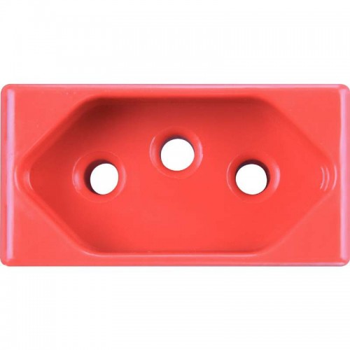MODULO LIZ TOMADA 20A VERMELHO 57115039 TRAMONTINA