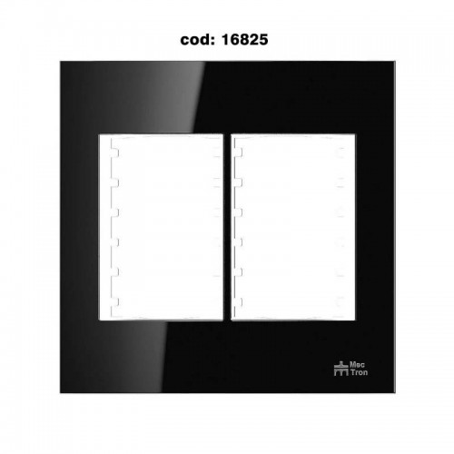 PLACA ON BLACK 4X4 6 MODULOS 82220 MECTRONIC
