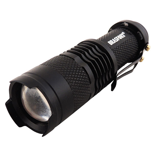 LANTERNA LED MINI ALUMINIO C/ZOOM BRASF