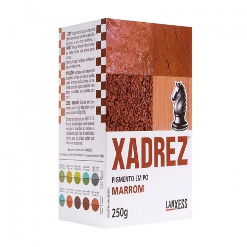 PO XADREZ 250GR MARROM