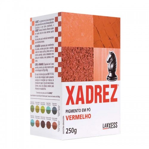 PO XADREZ 250GR VERMELHO