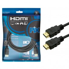 9297 - CABO HDMI 1.4 4K ULTRAHD - 3MTS PIX