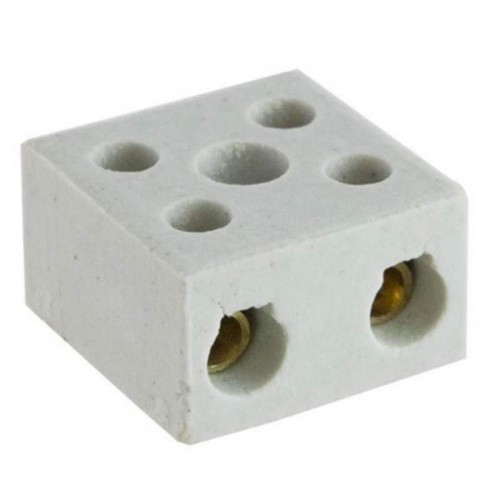 CONECTOR PORCELANA ENCARTELADO 2P 10MM INTERNEED