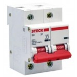 4075 - DISJ.STECK DIN BIP.CURVA C  63A