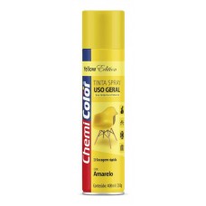 5358 - Spray Uso Geral Chemicolor Amarelo 400ml