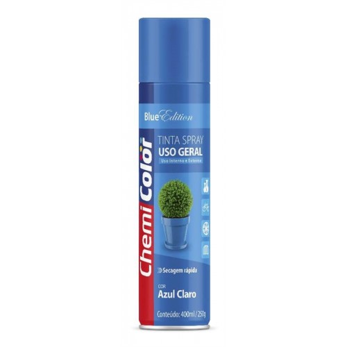 Spray Uso Geral Chemicolor Azul Claro 400ml