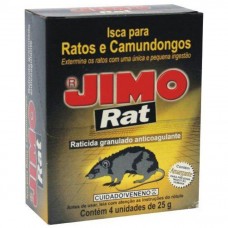 10629 - RATICIDA GRANULADO C/04 UN.25G  RAT JIMO
